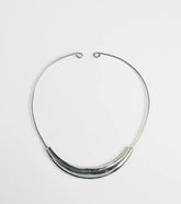 Sleek And Classic Circle Collar Necklace