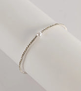 Elevated Posh Faux Pearl Rhinestone Bracelet