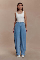 Flossie Multi Way Denim Jeans - Classic Blue
